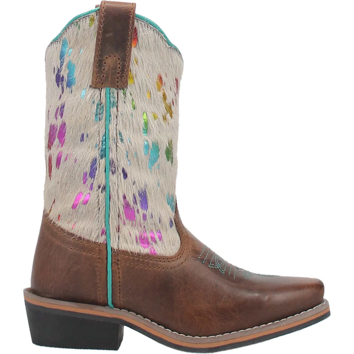 Rumi Drizzle Cow Fur Kid's Boots