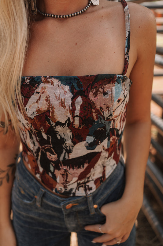 Collage Tank Top