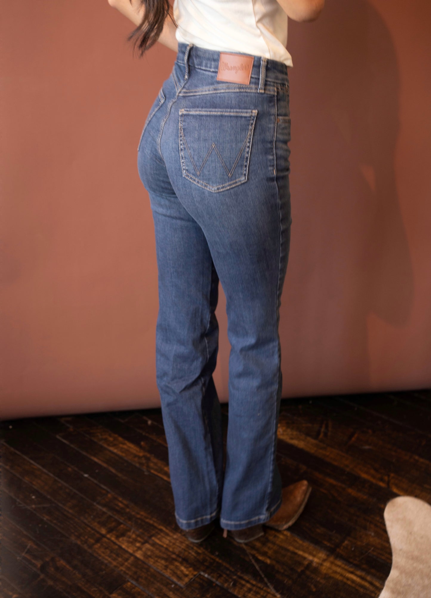Bespoke Extra Stretch Bootcut Deep Sea Women's