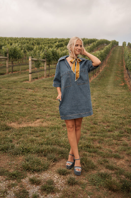Ava Denim Dress