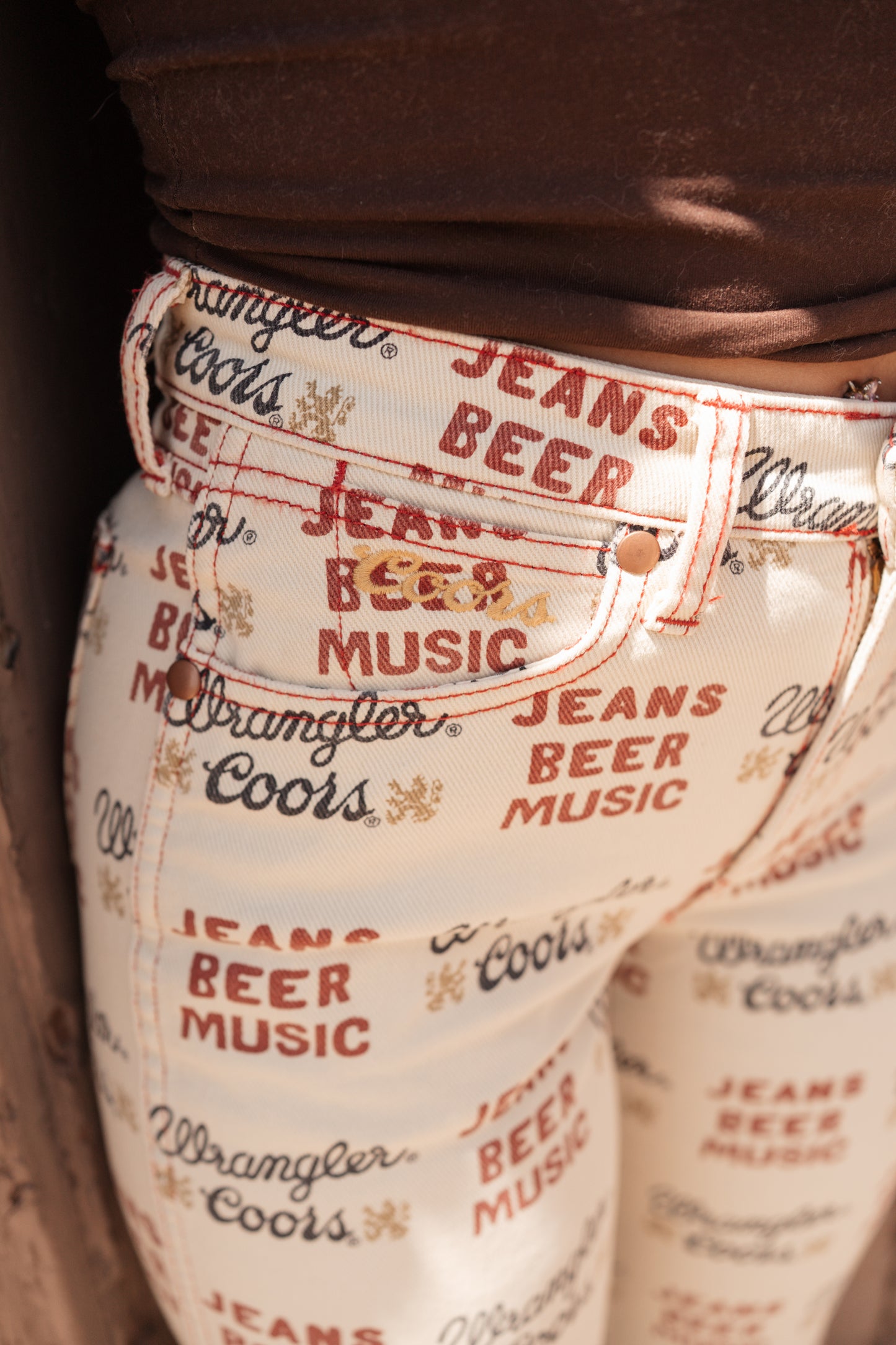 Wrangler Coors Logo Flare