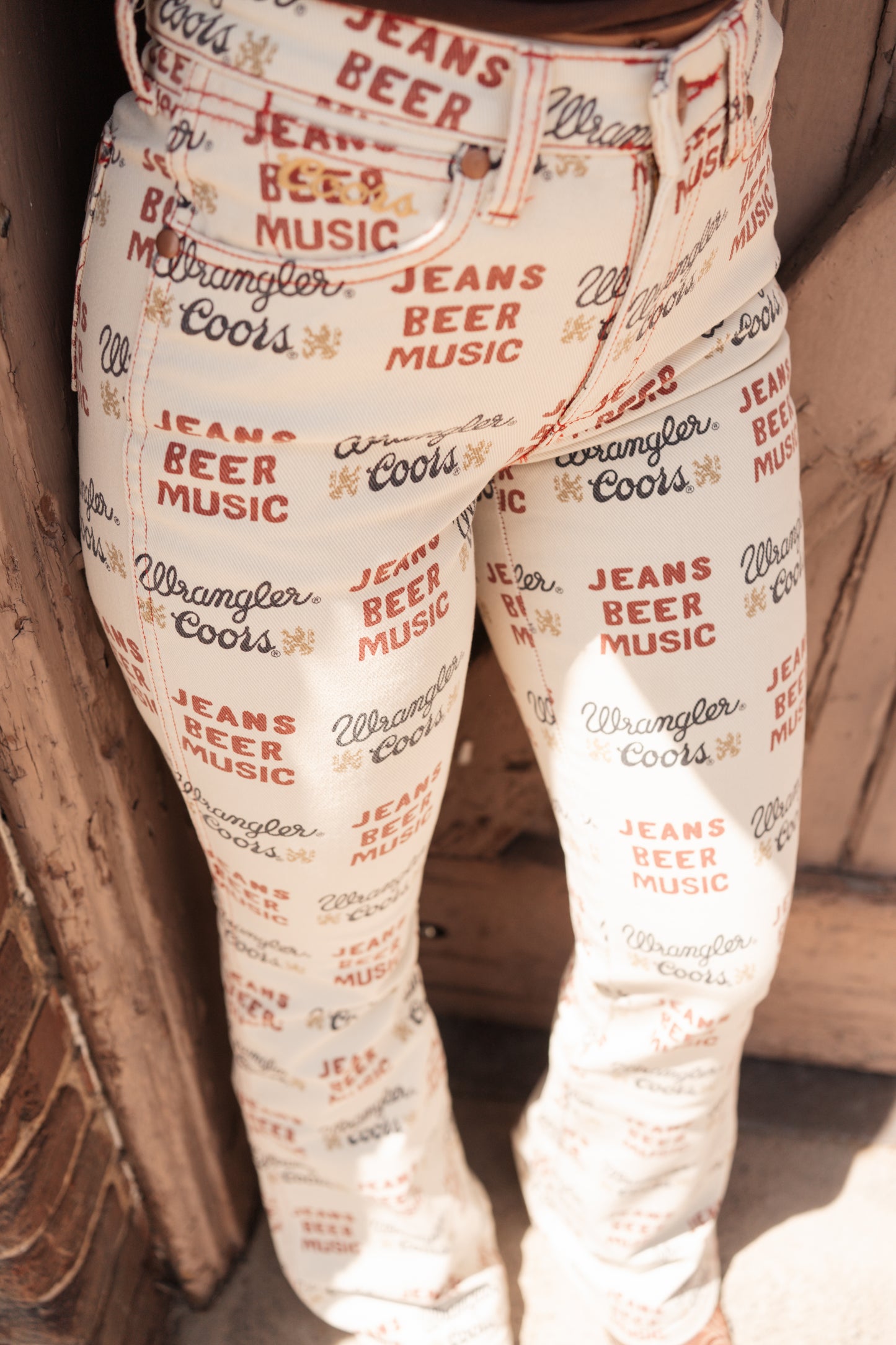 Wrangler Coors Logo Flare