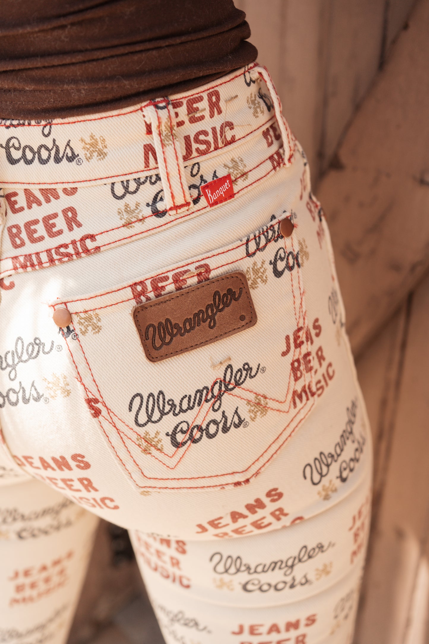 Wrangler Coors Logo Flare