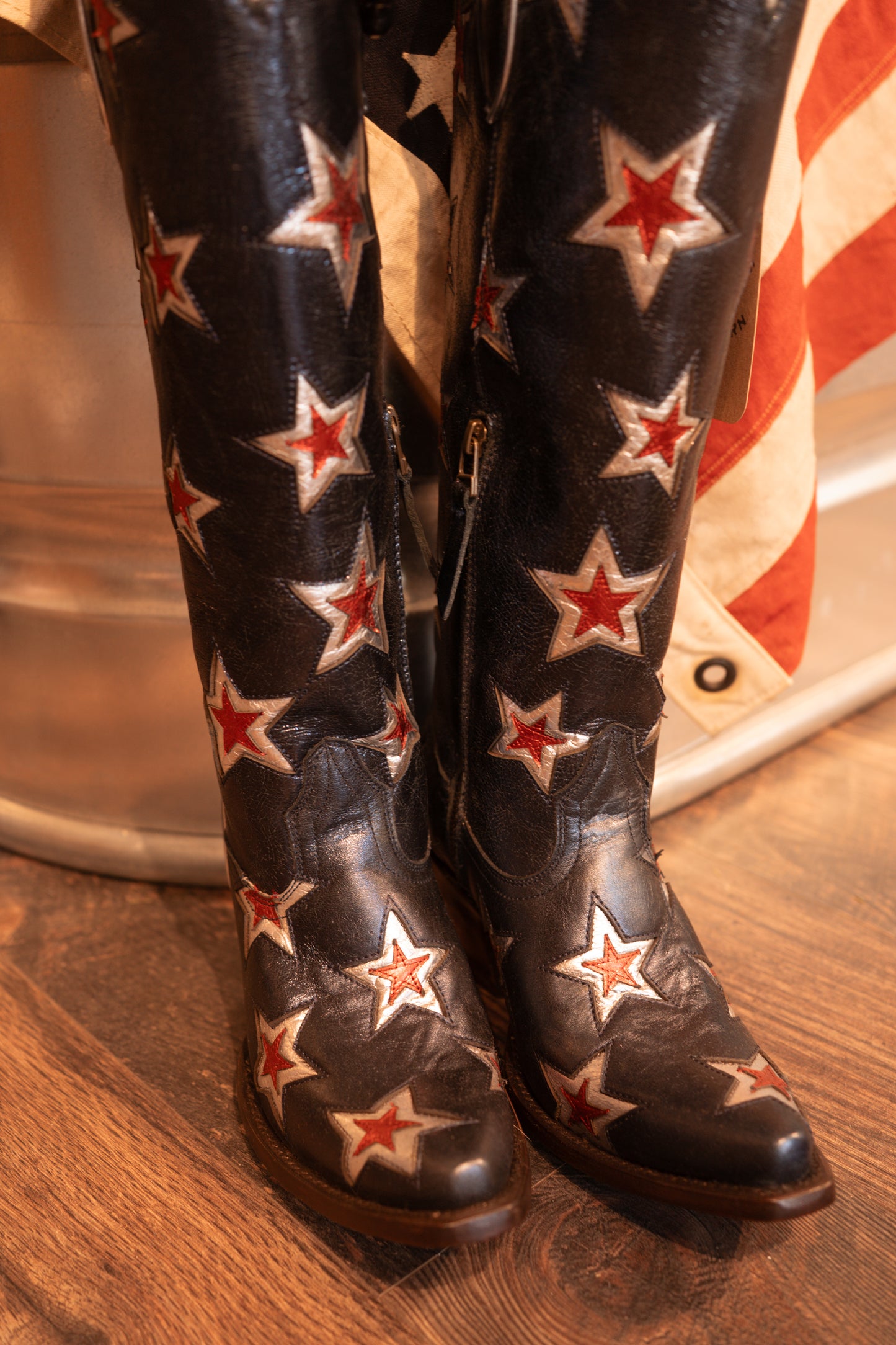 Ariat Casanova Star X Toe Starlight Blue