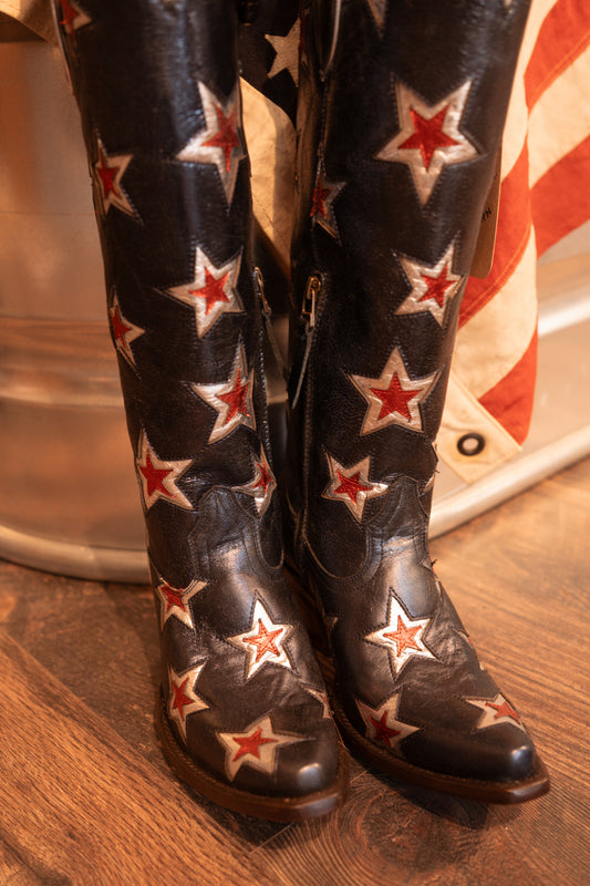 Ariat Casanova Star X Toe Starlight Blue