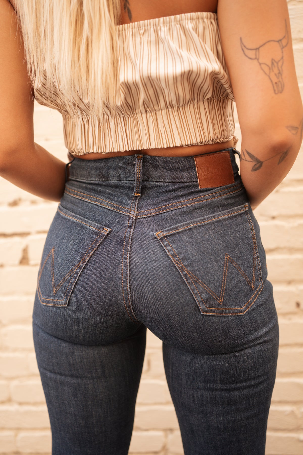 Bespoke Beth Flare Trouser Jeans
