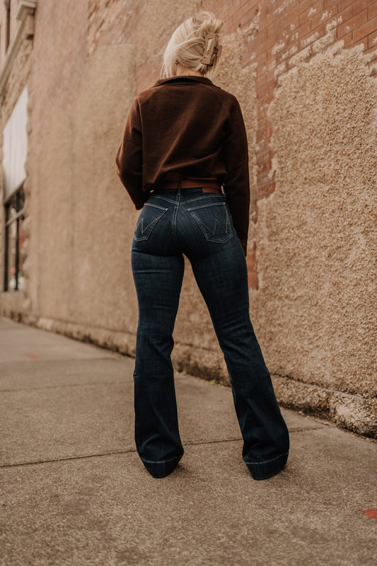 Wrangler Beth Deep Sapphire Trouser