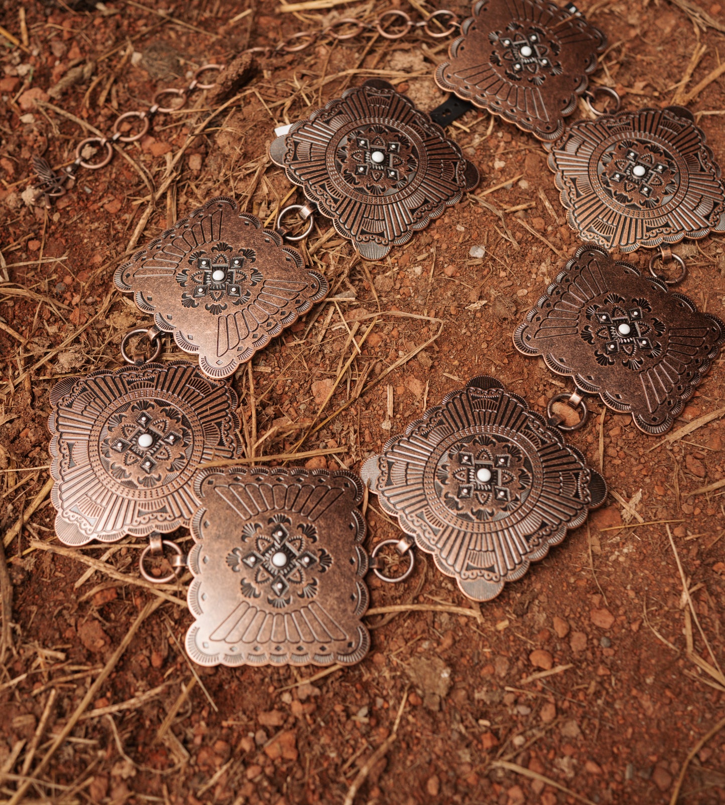 Angel Ranch Bronze Concho Belt