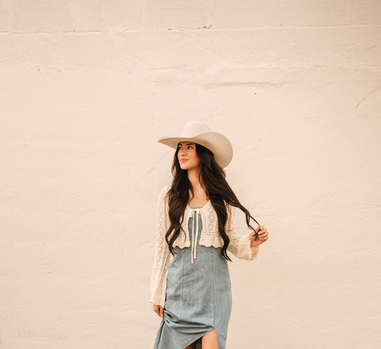 Tina Tie Knit Cardigan