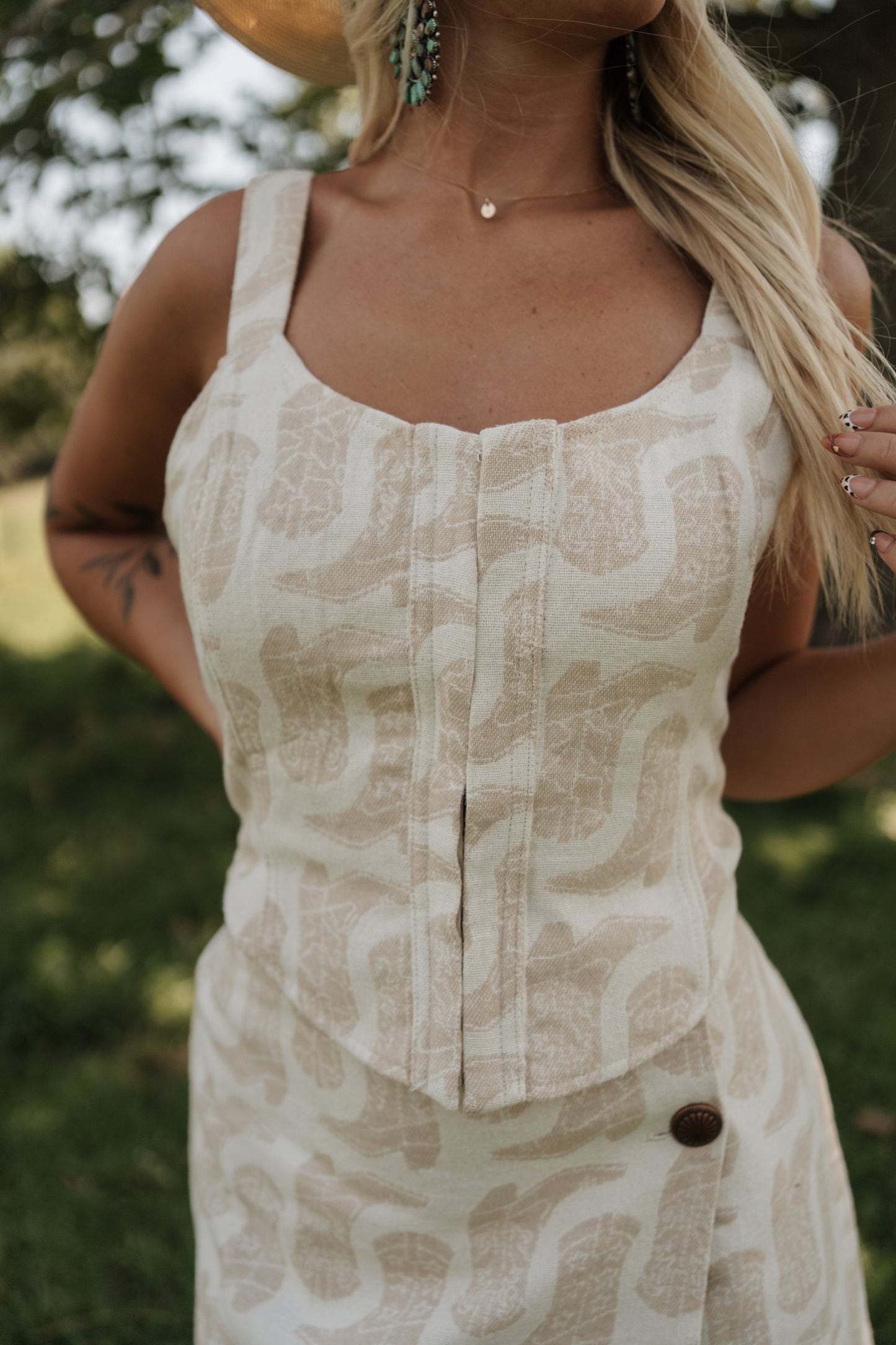 Boots Corset Women's Top