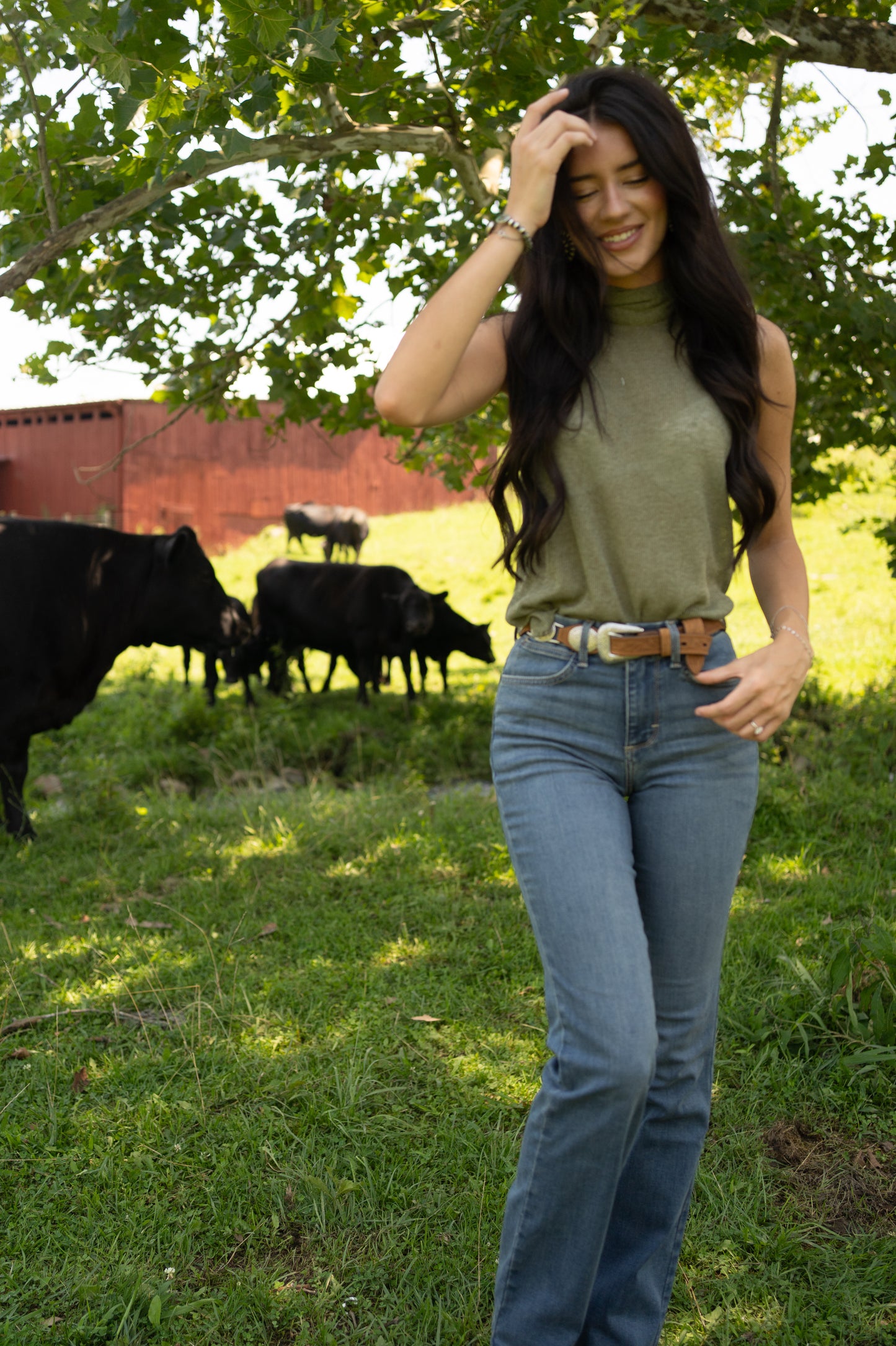 Bespoke Extra Stretch Bootcut Stonewash Women's