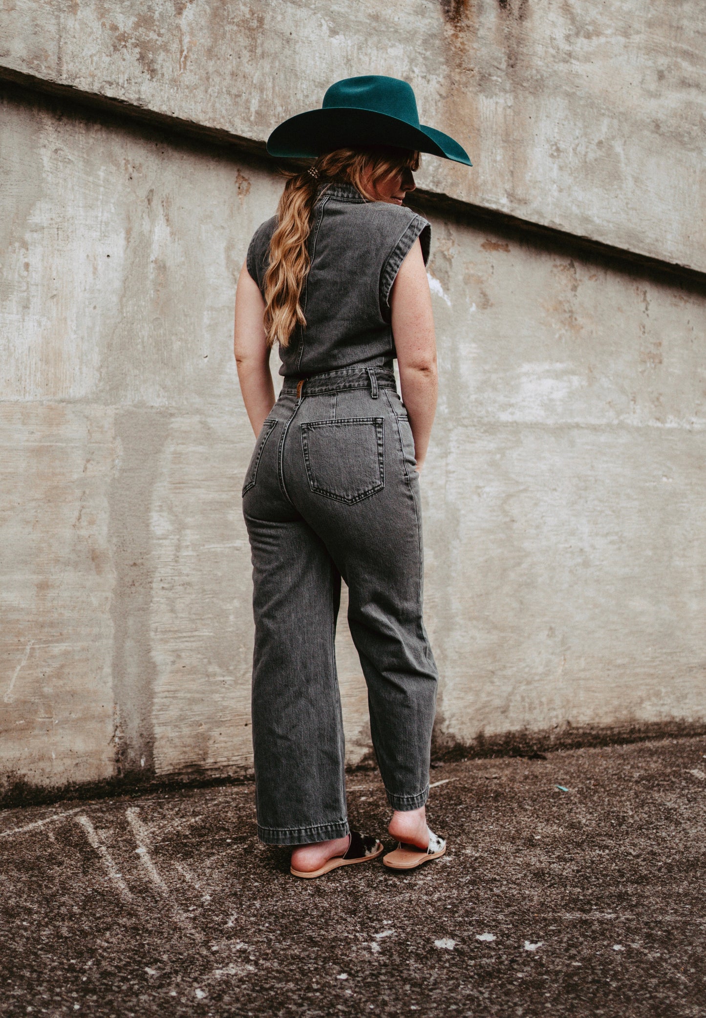 Wrenley Gray Jumpsuit