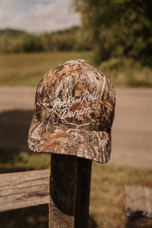 R&R Camo Script Hat