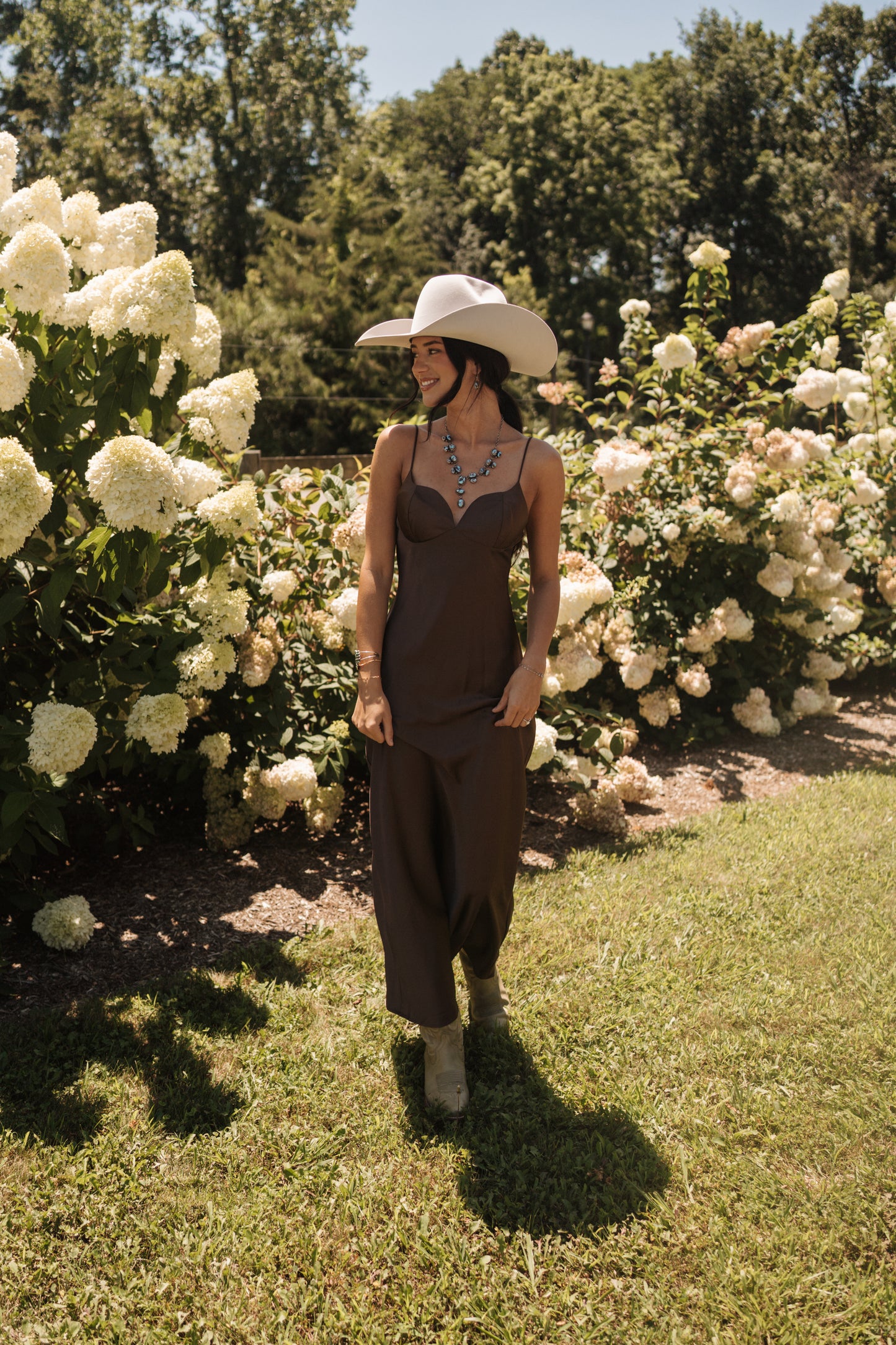 Dark Chocolate Sleeveless Dress