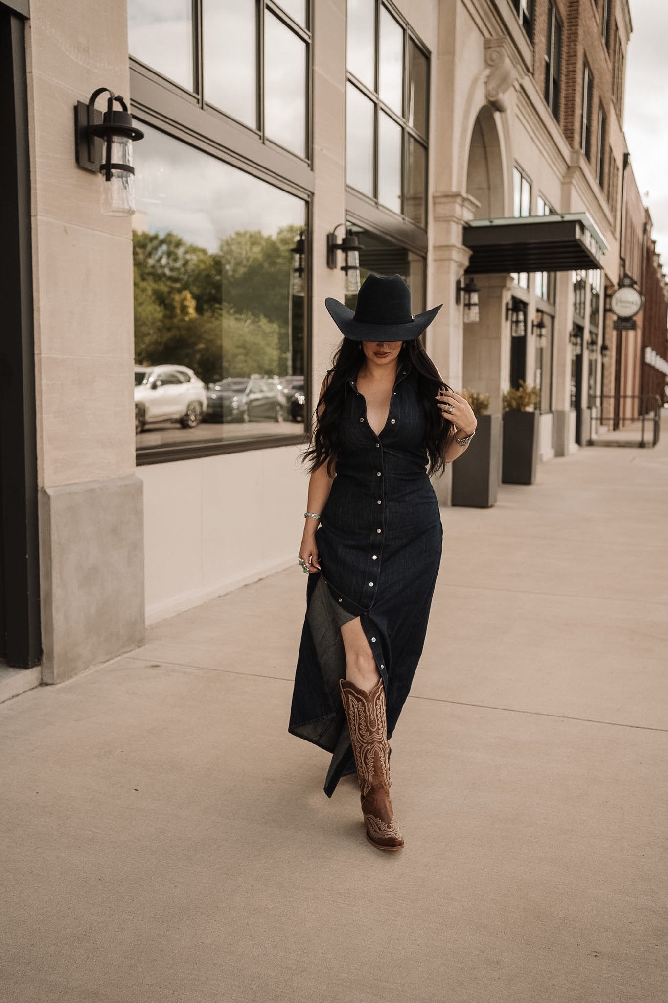 7 for All Mankind Halter Maxi Dress
