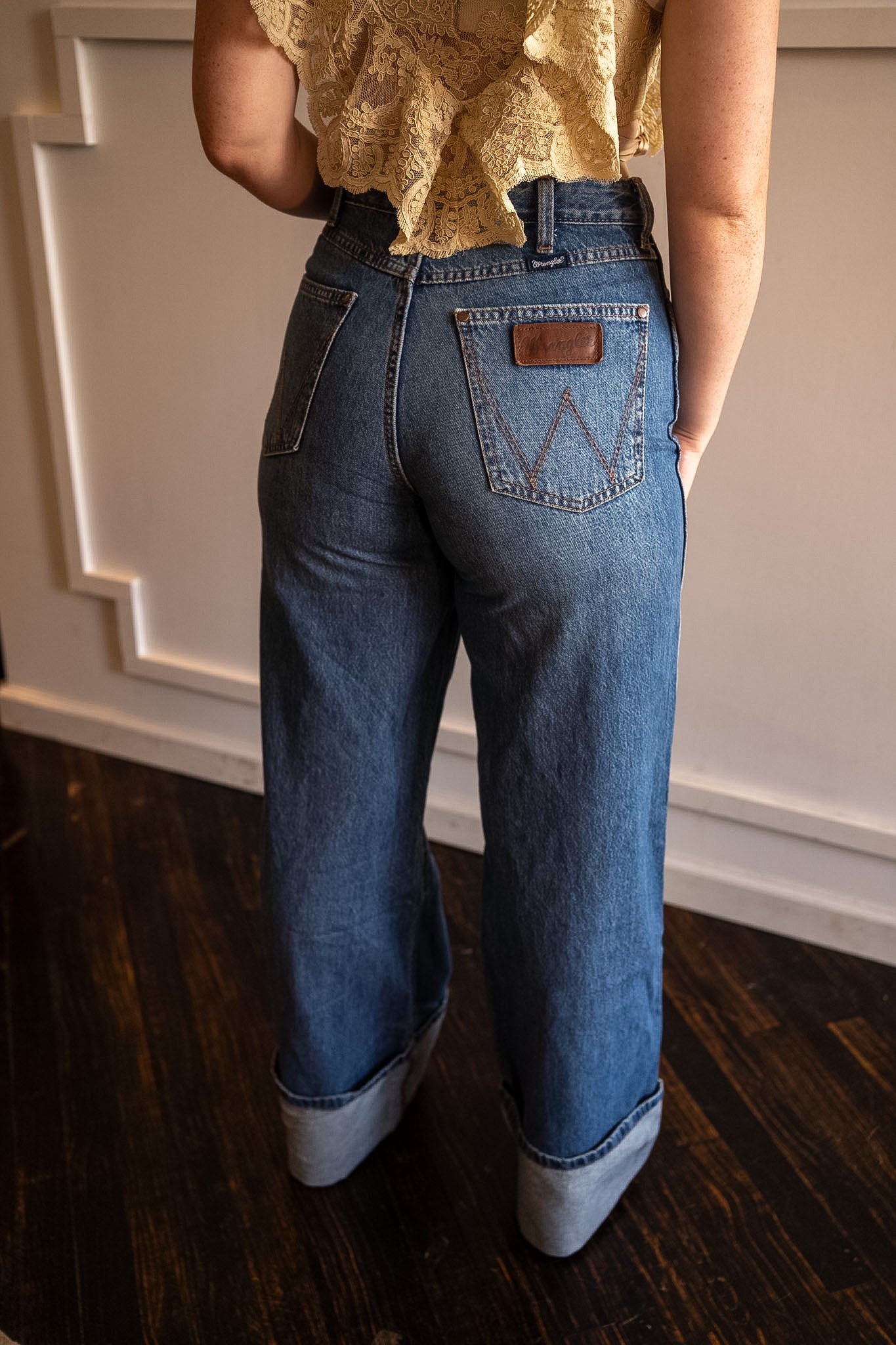 Punchy Turnt Wide Leg Jeans