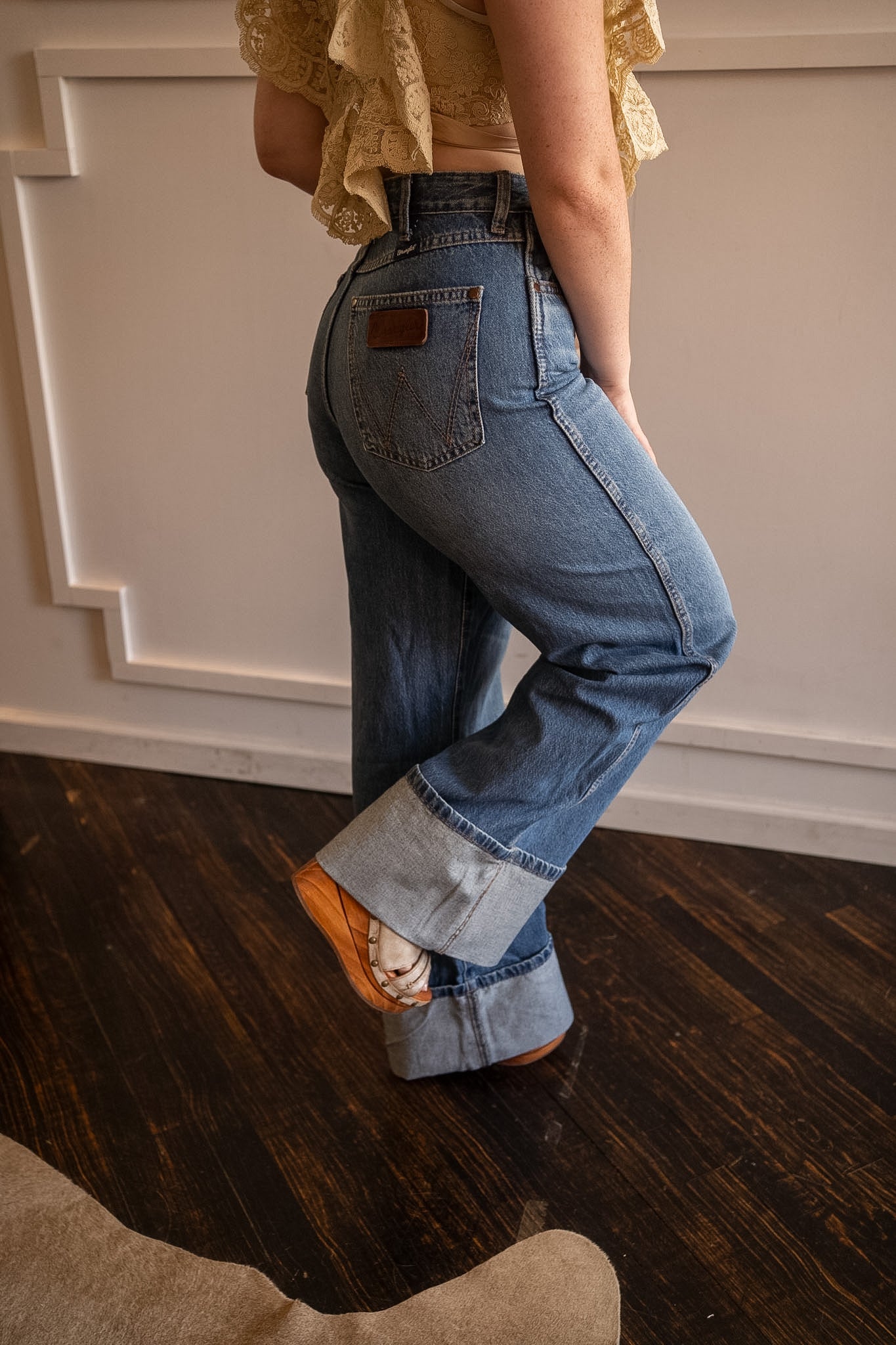 Punchy Turnt Wide Leg Jeans