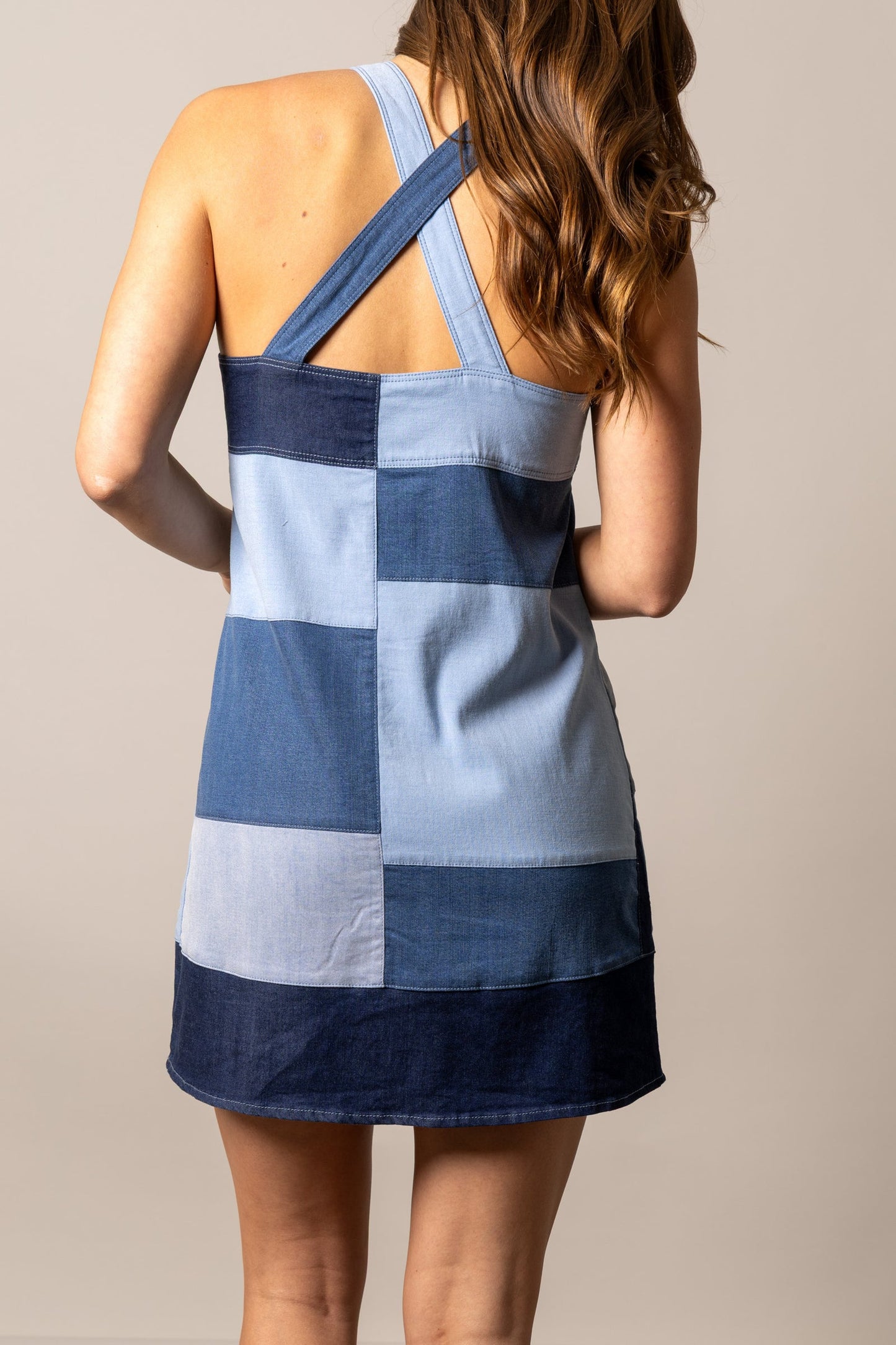 Kimes Dottie Patchwork Dress