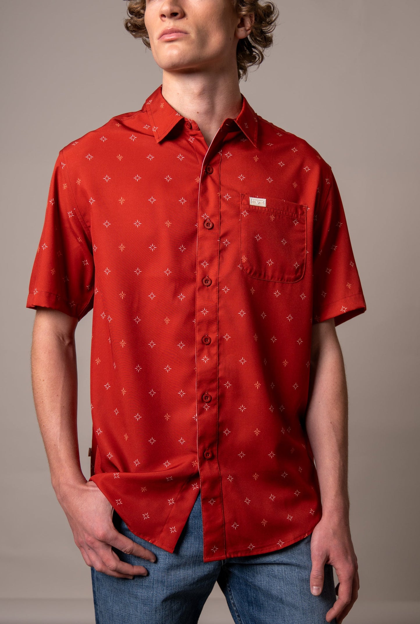 Kimes Dunn Red Shirt
