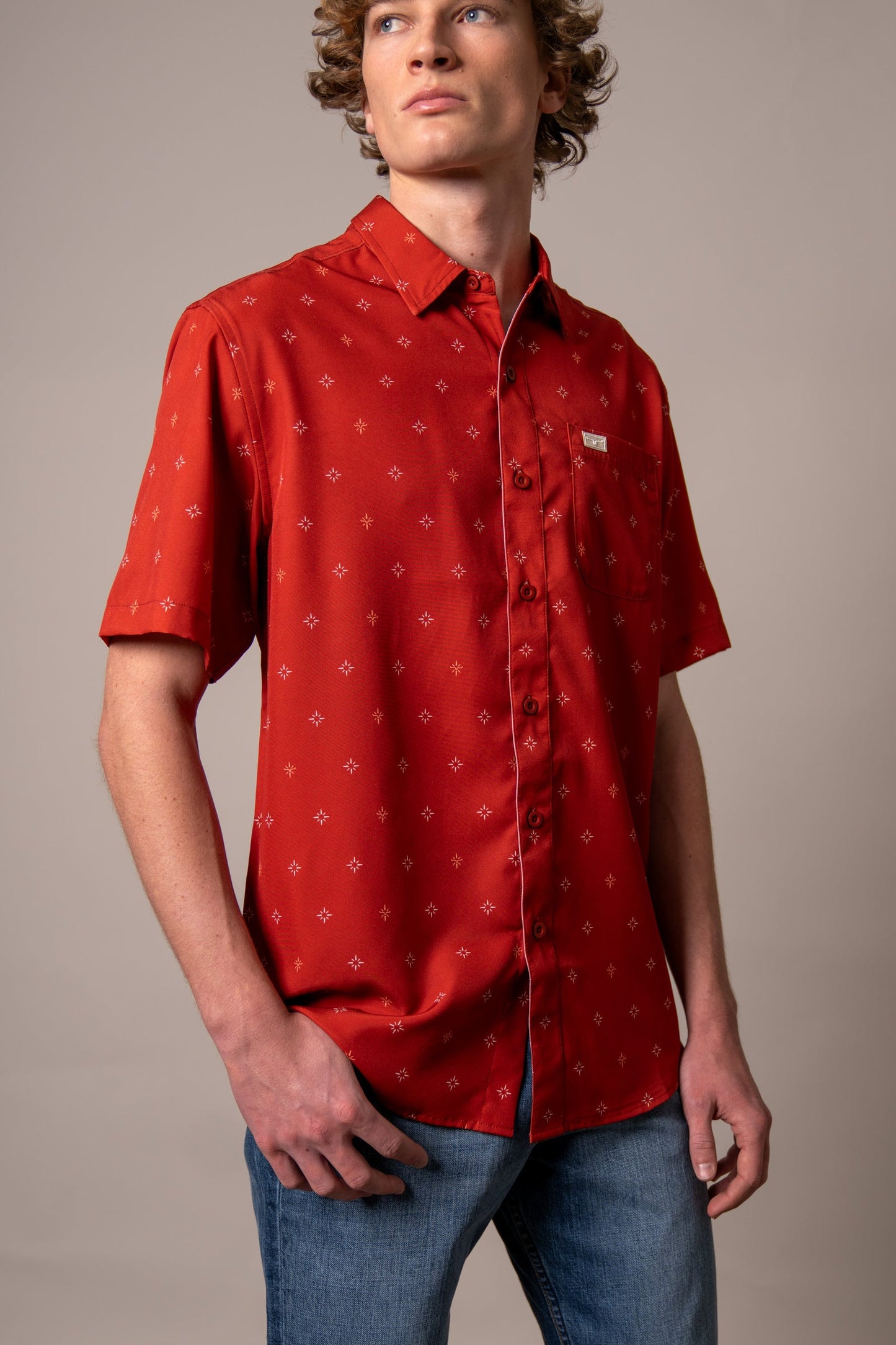 Kimes Dunn Red Shirt