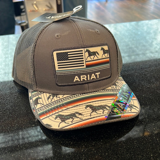 Stallion Flag Ariat Cap