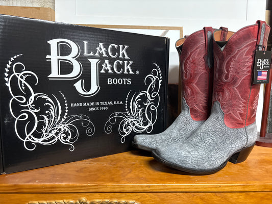 Black Jack Hippo Grey Boots