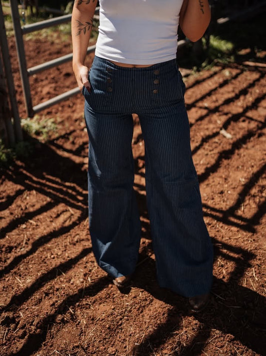 Kimes Sofie Stripe Wide Leg