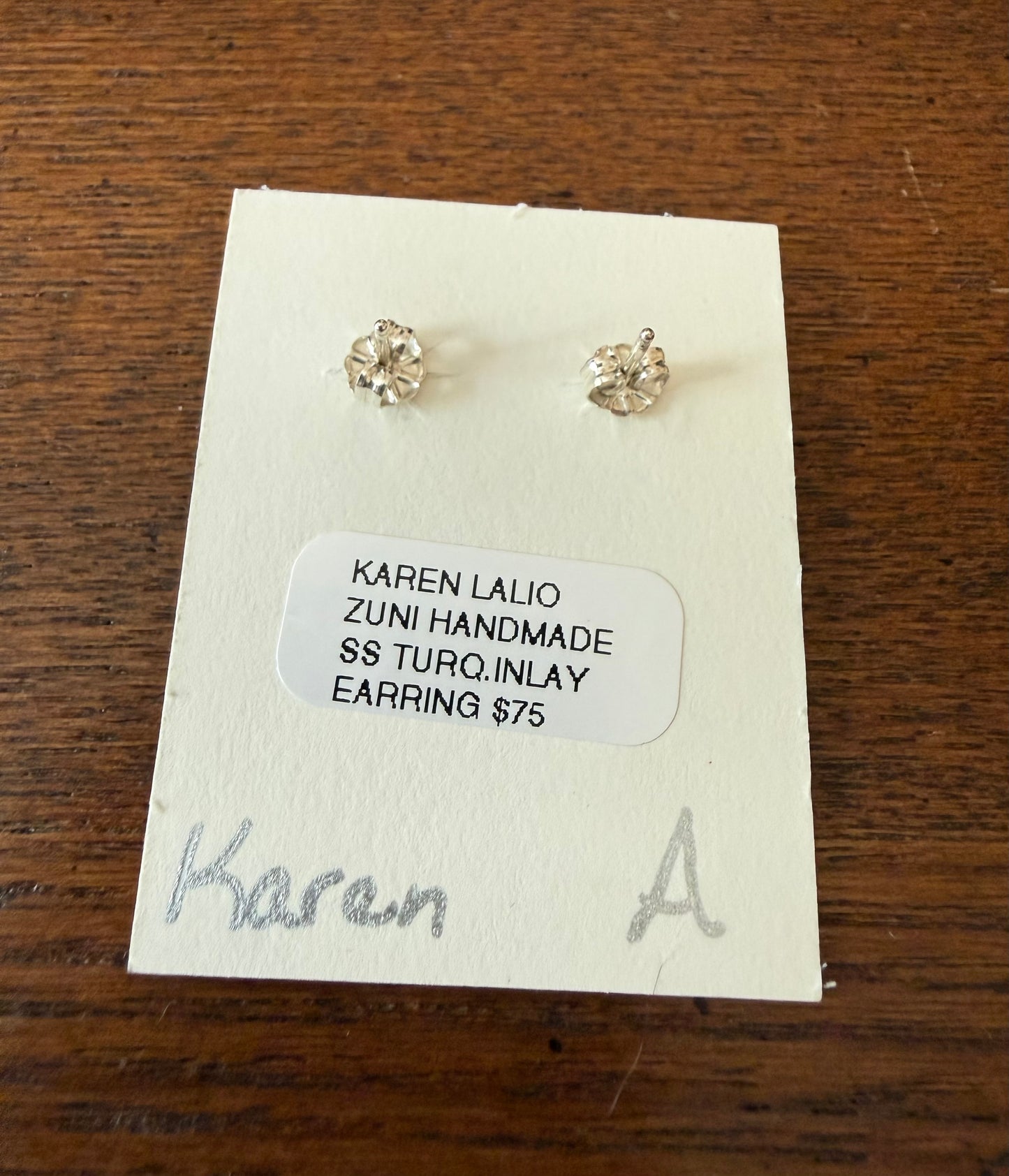 Karen Authentic Turquoise Earrings