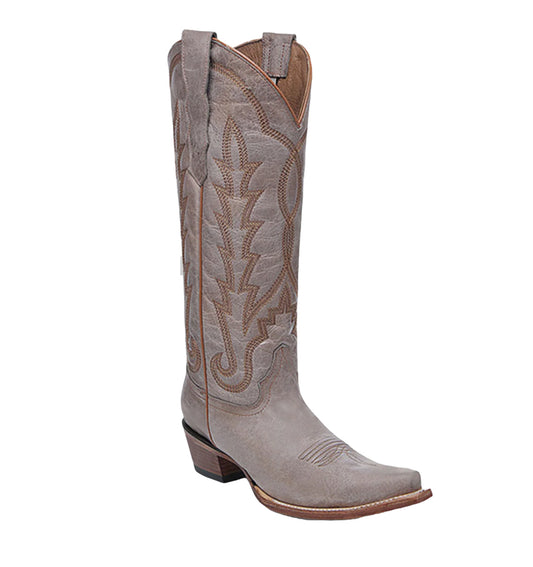 Corral Ladies Sand Western Embroidery Tall Boots