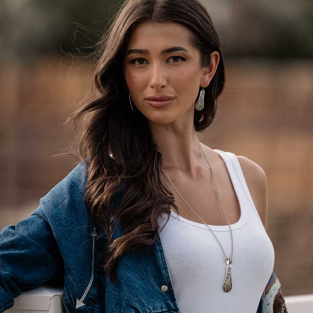 Desert Marigold Floral Earrings