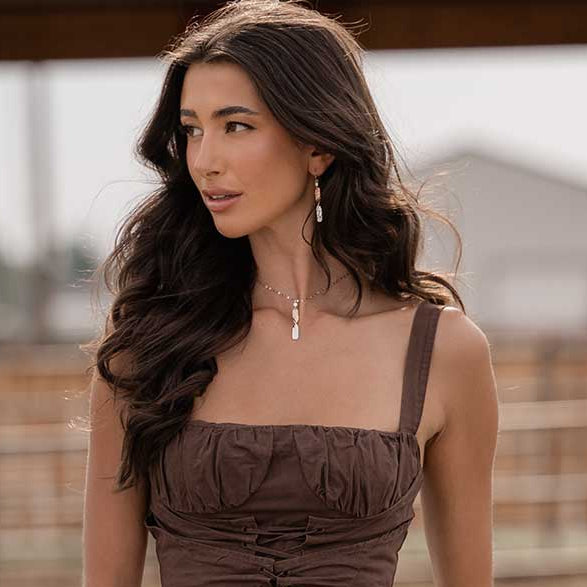 Flatland Twister Dangle Earrings