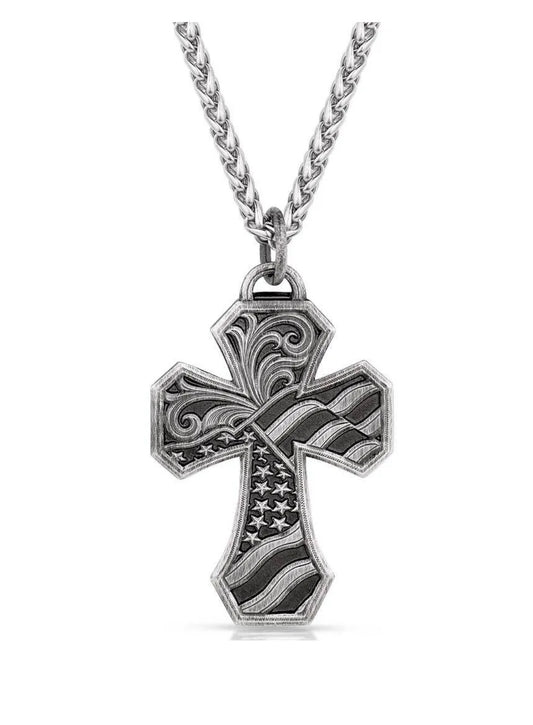 Montana Silver American Made Patriotic Necklace