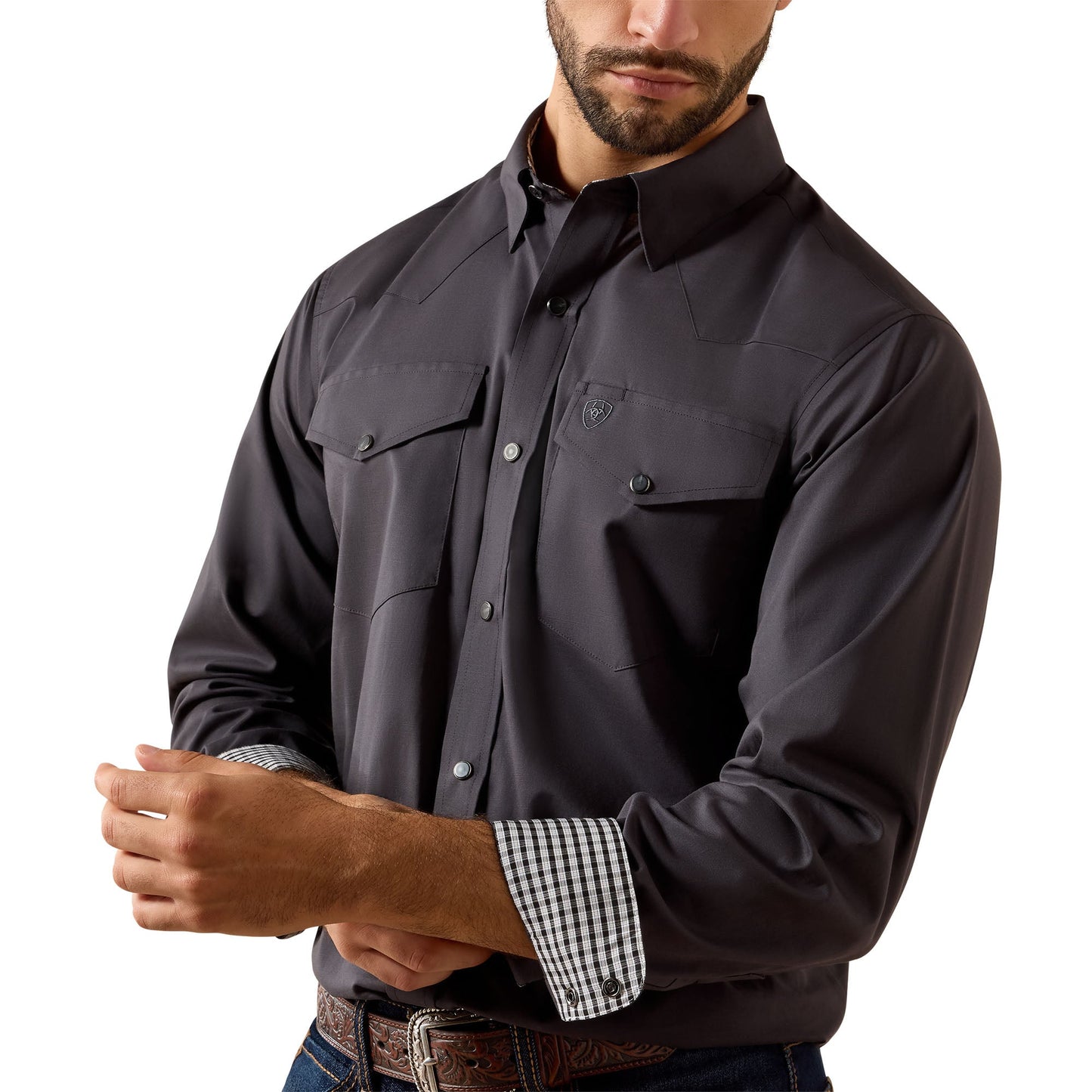 Ariat Refined Slub Snap Up