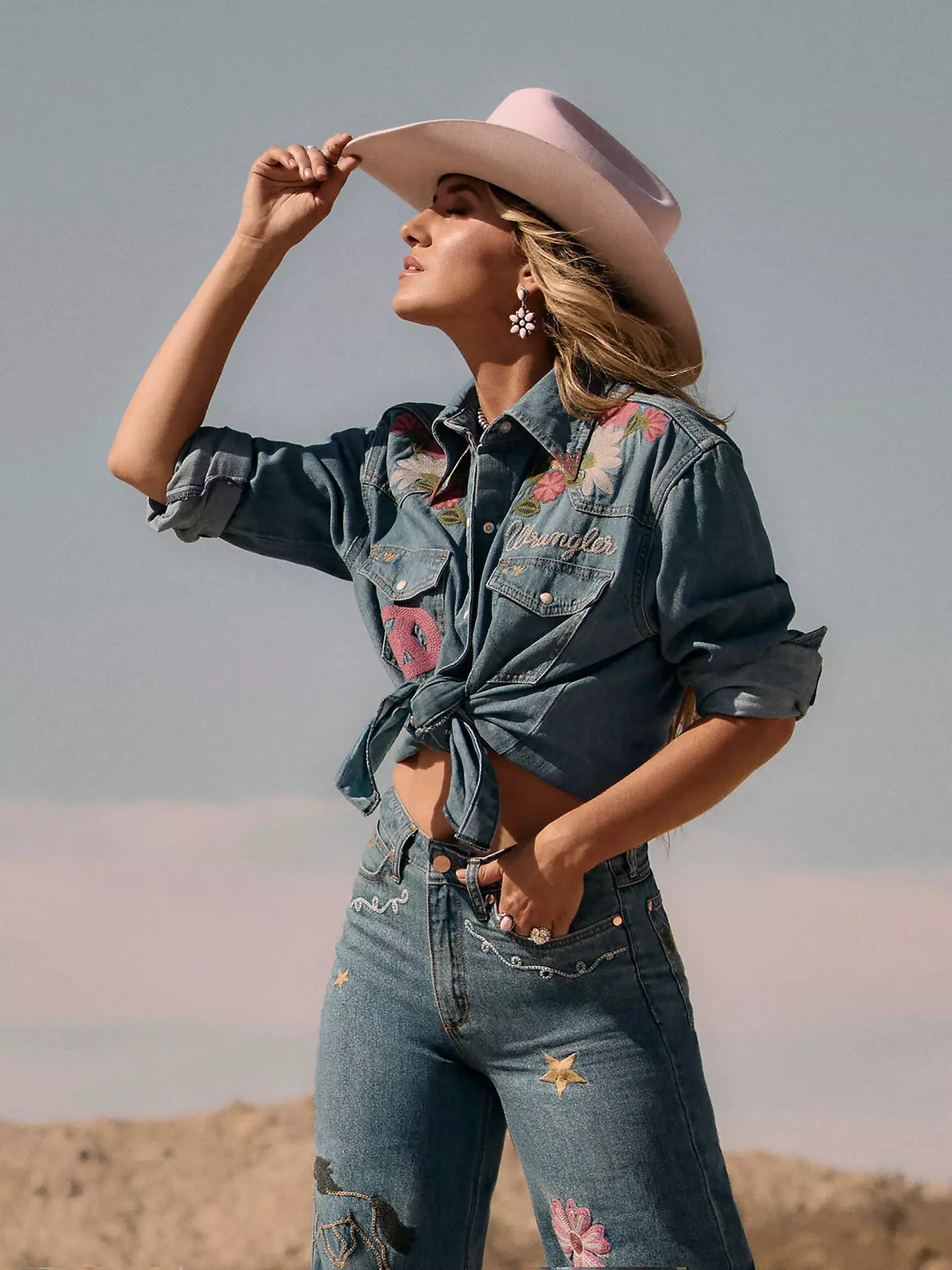 Wrangler Lainey Embroidered Shirt