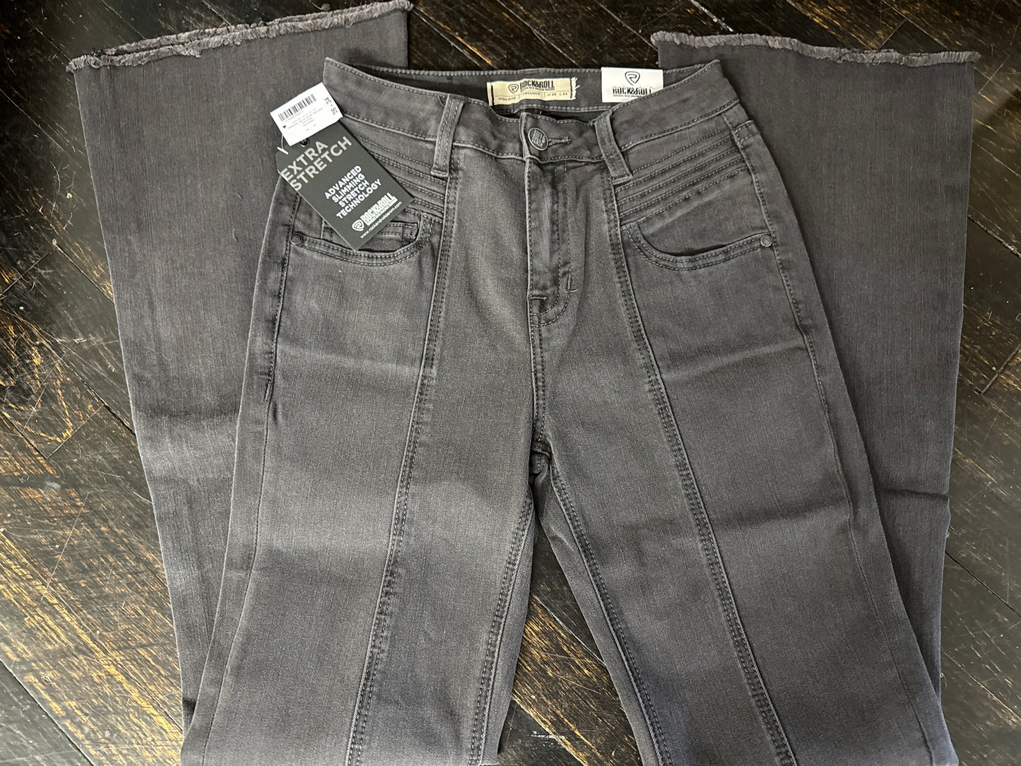 Final Sale ✨Black Seam Trouser Women's Jeans