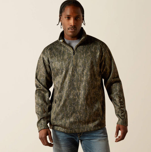 Caldwell Logo 1/4 Zip Sweater