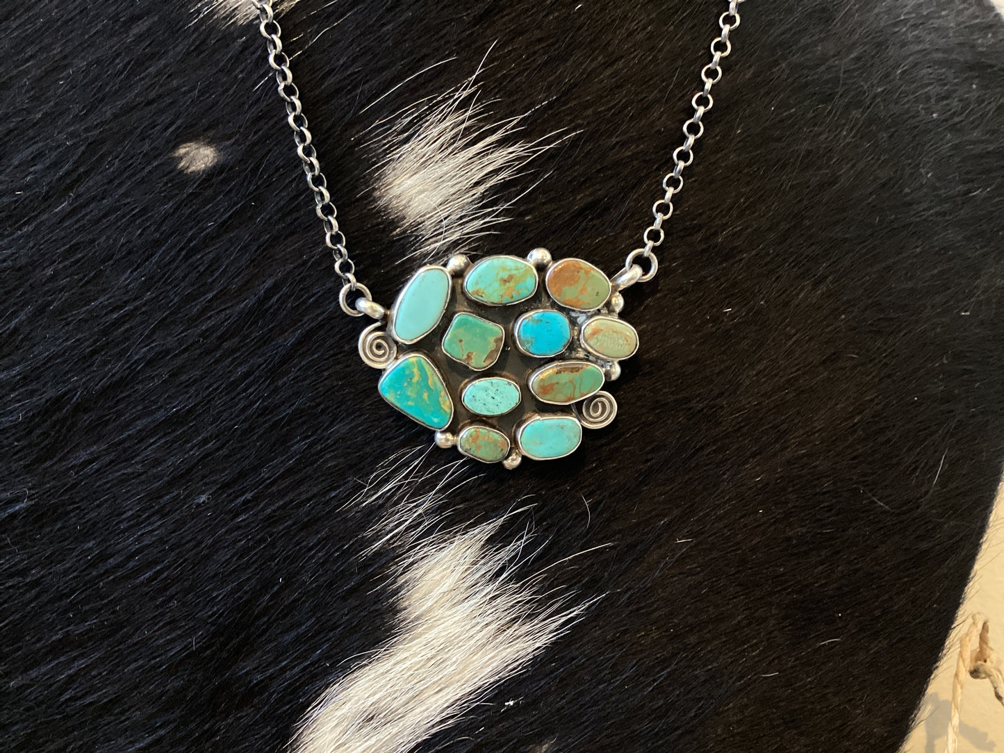 Lexi Necklace Authentic turquoise necklace