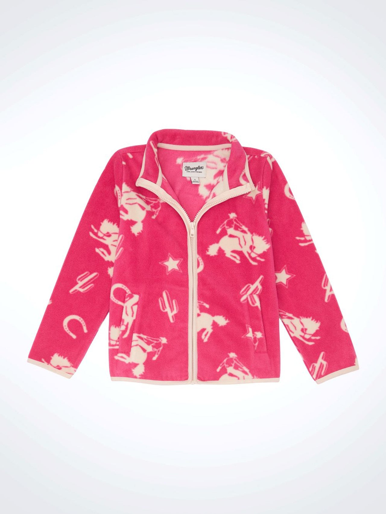 Wrangler Girls Pink Fleece