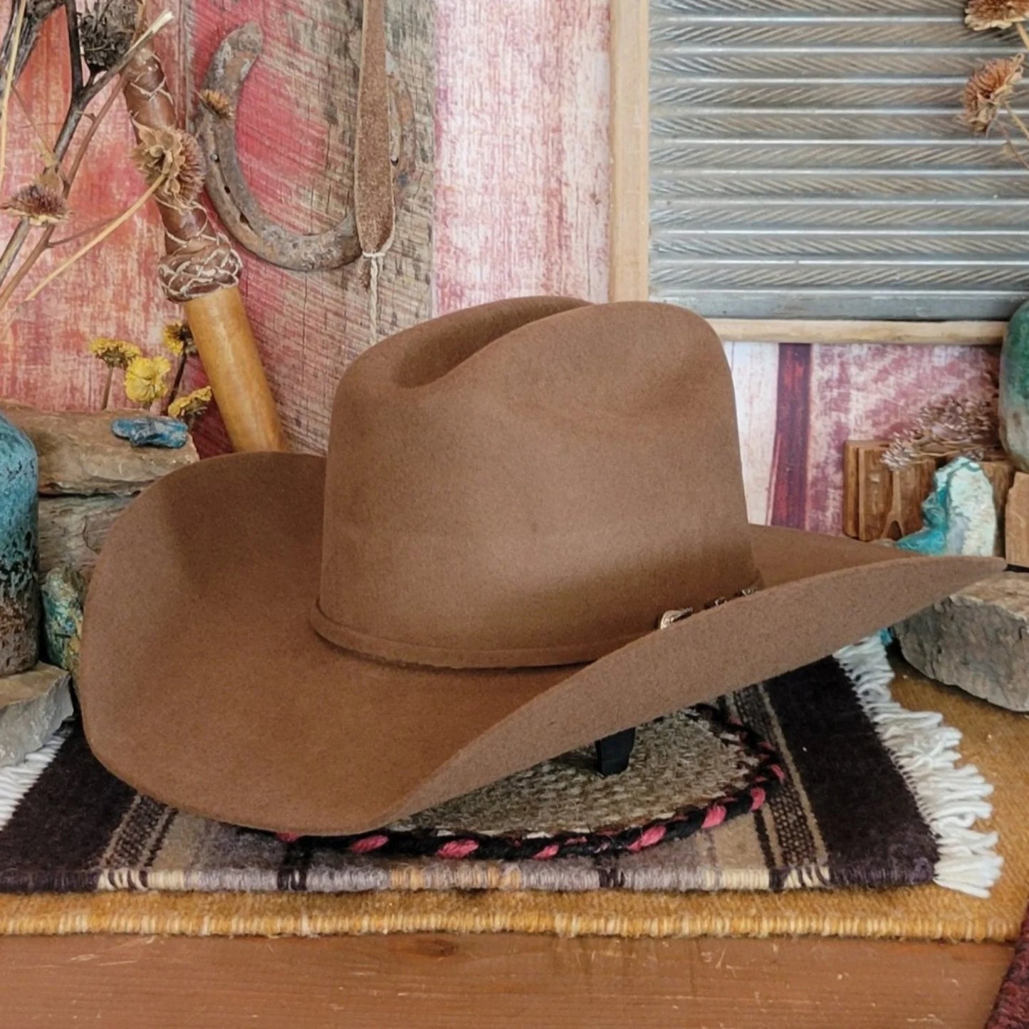 El Paso Felt Hat Brown