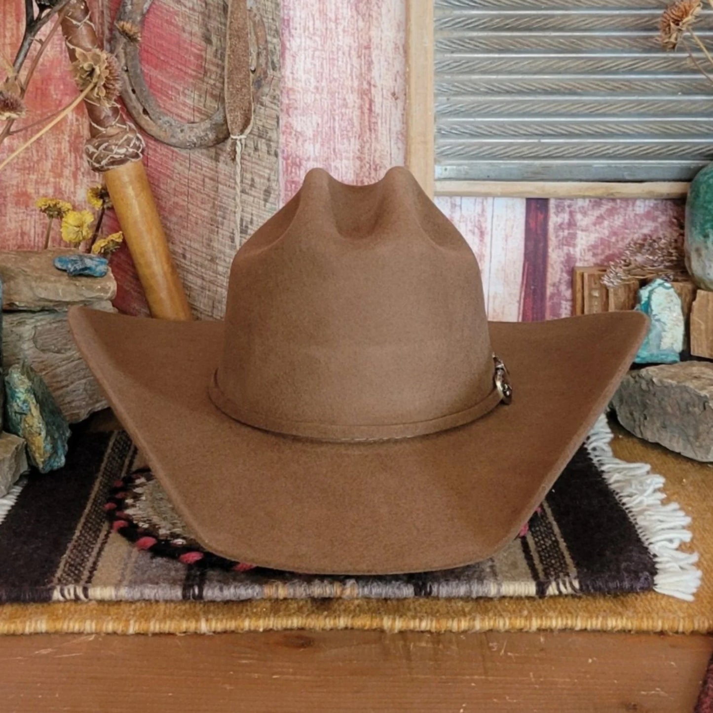 El Paso Felt Hat Brown