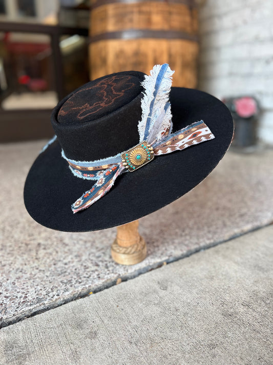 Western Desert & Denim Hat