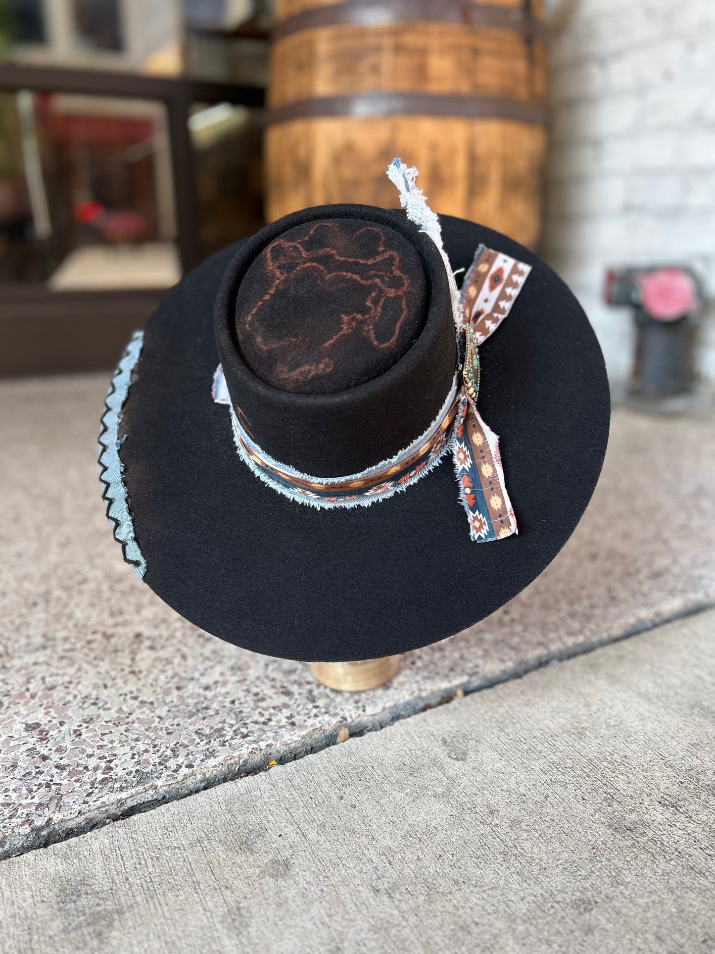 Western Desert & Denim Hat