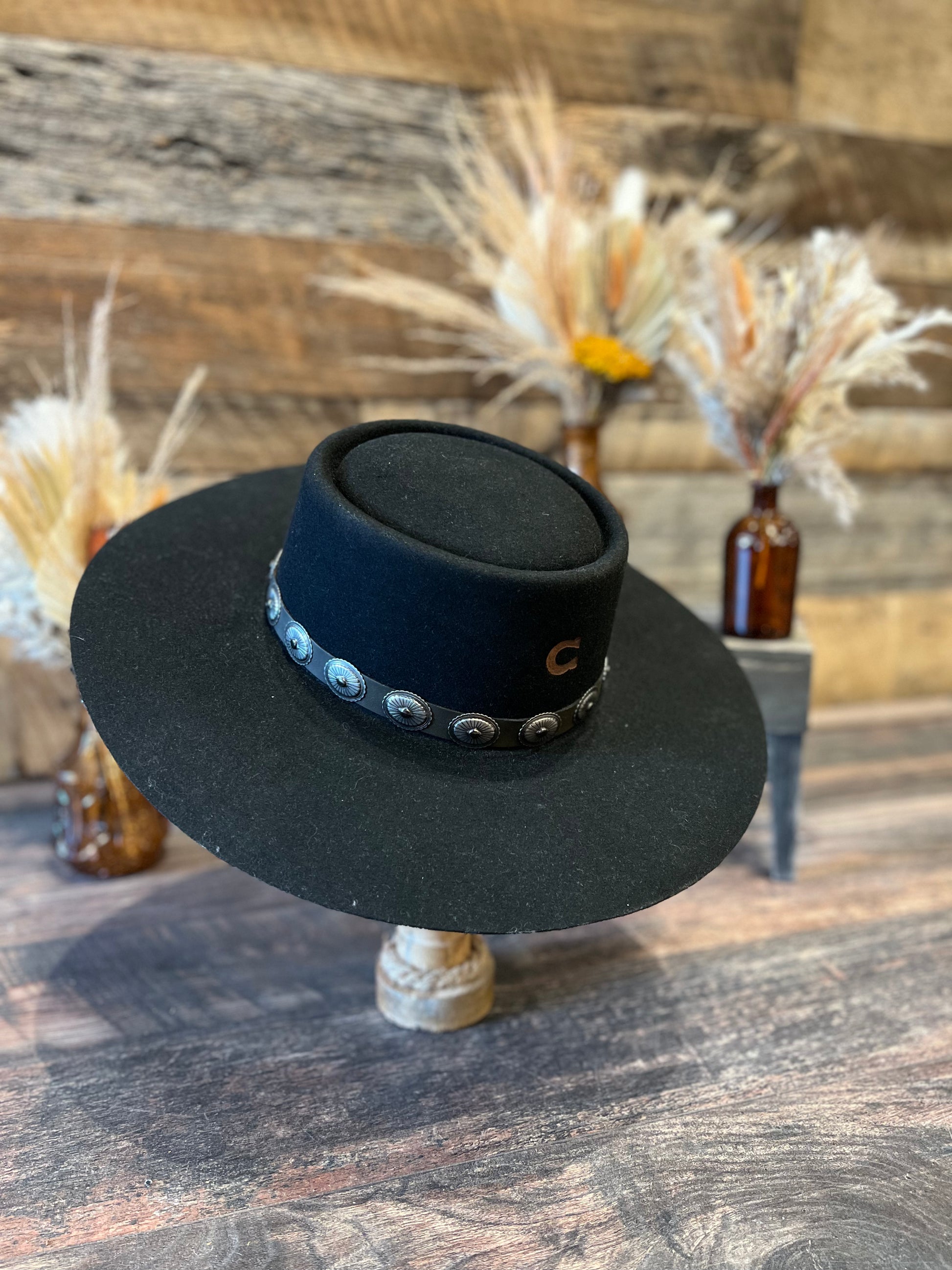 Black charlie 1 horse hats sales