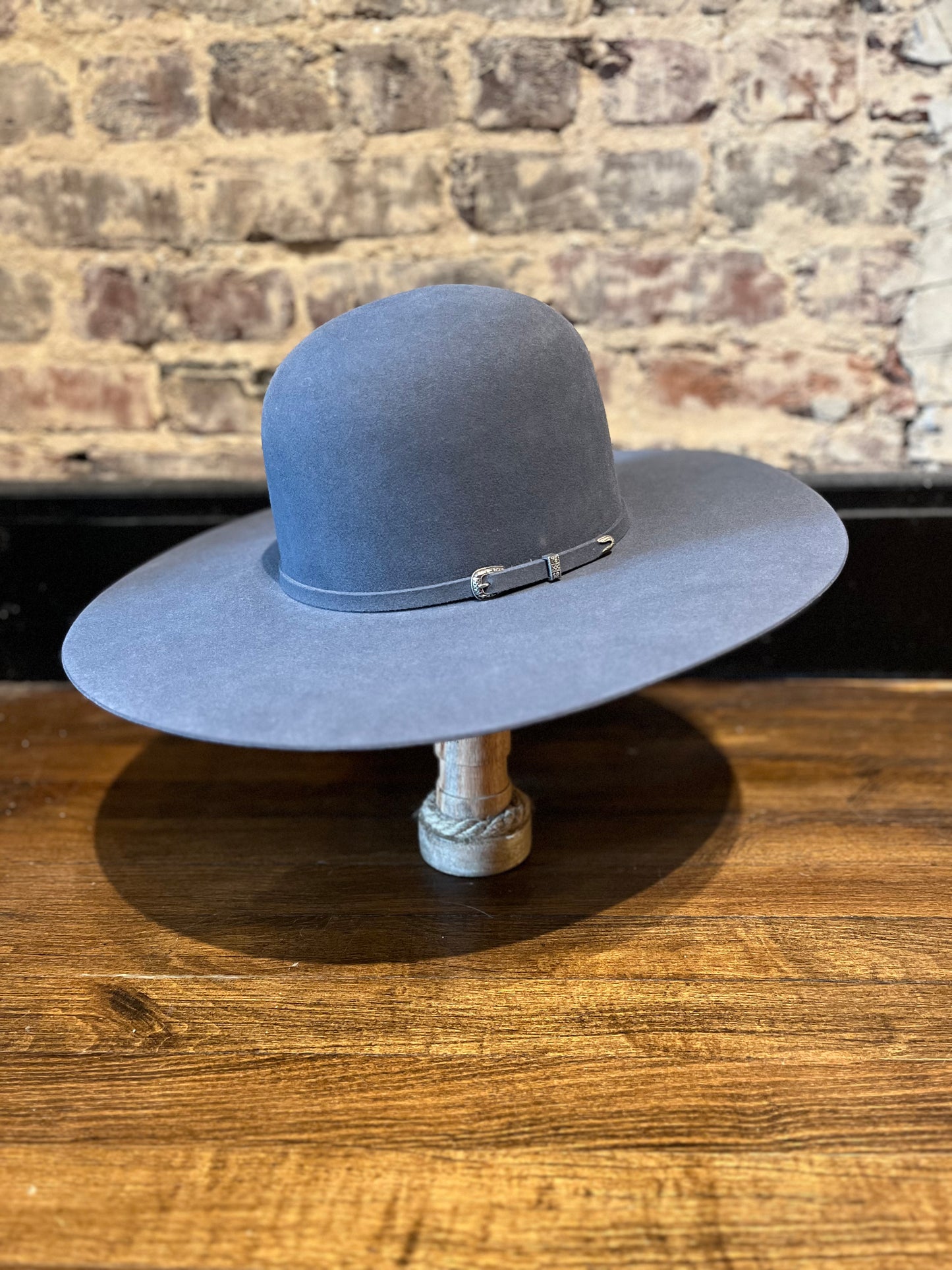 Atwood Steel Grey Open Crown Felt Hat