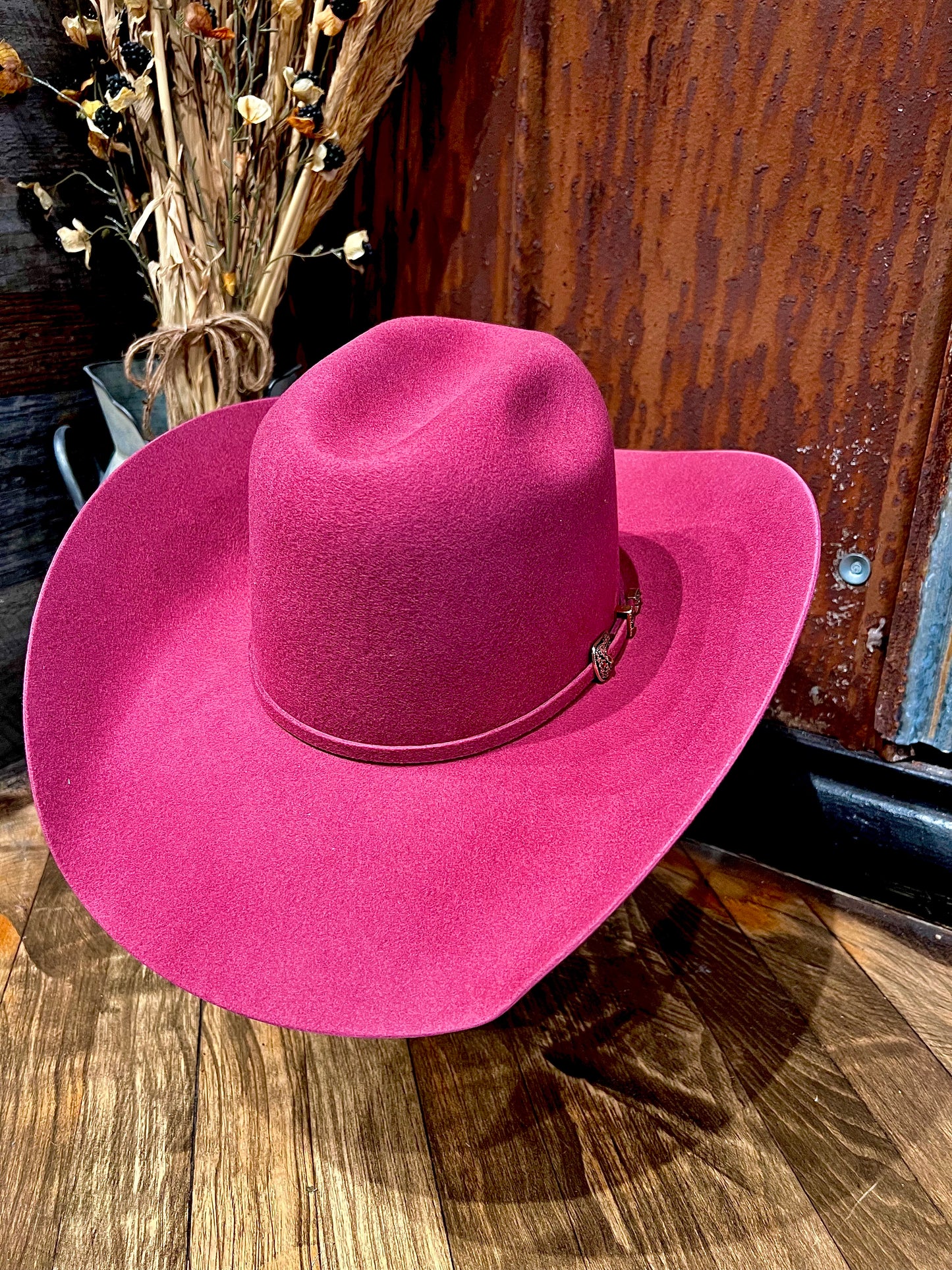 ProHats Stephenville Pink Felt