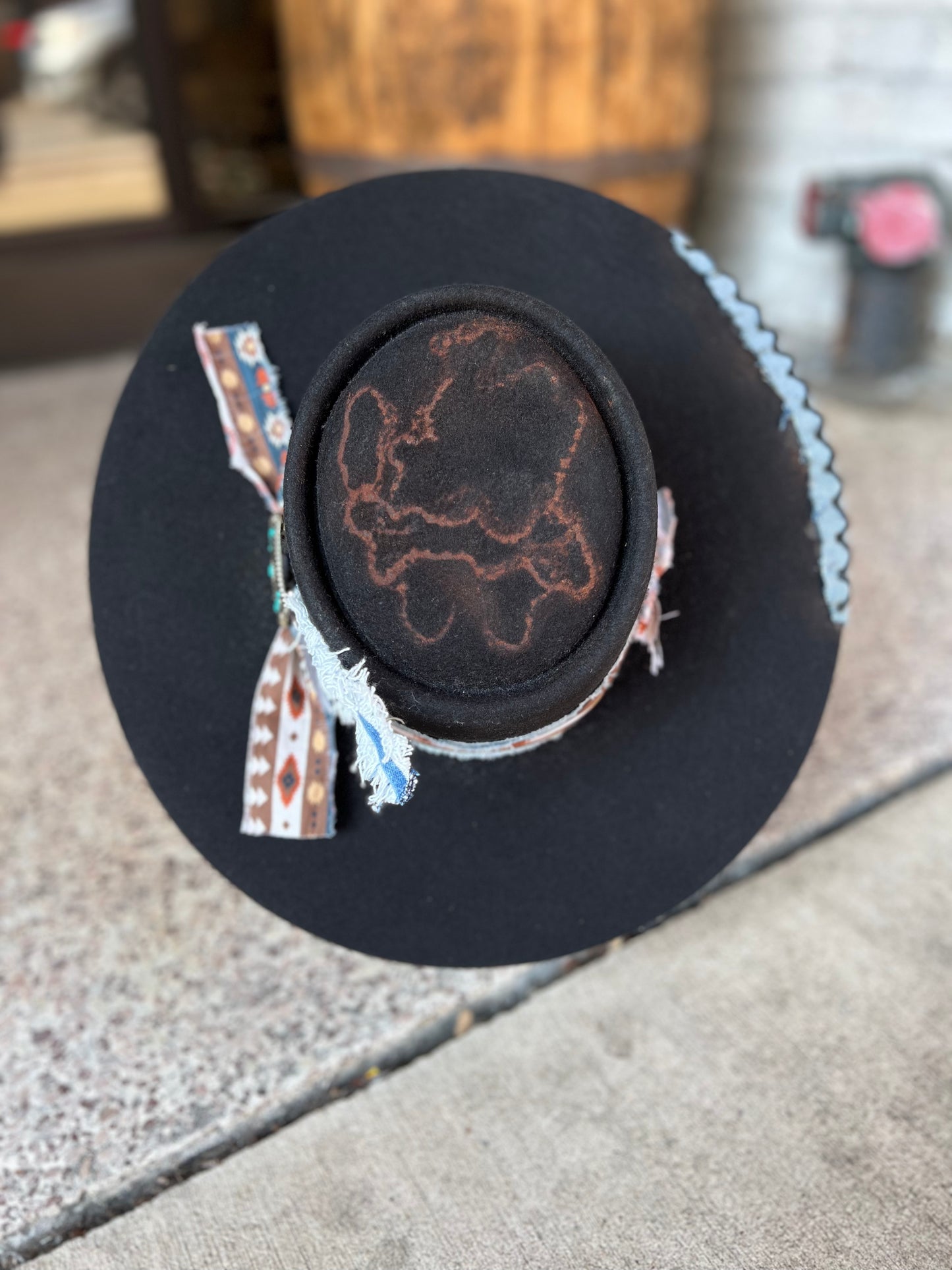 Western Desert & Denim Hat