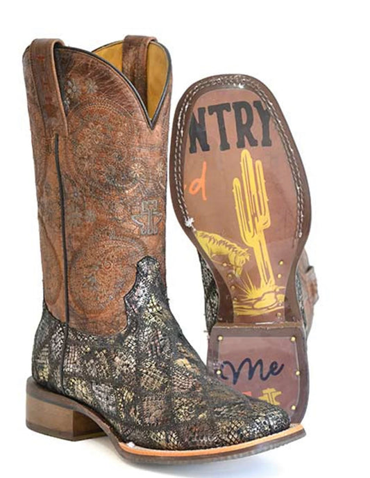 Tin Haul Women’s Paisley Python