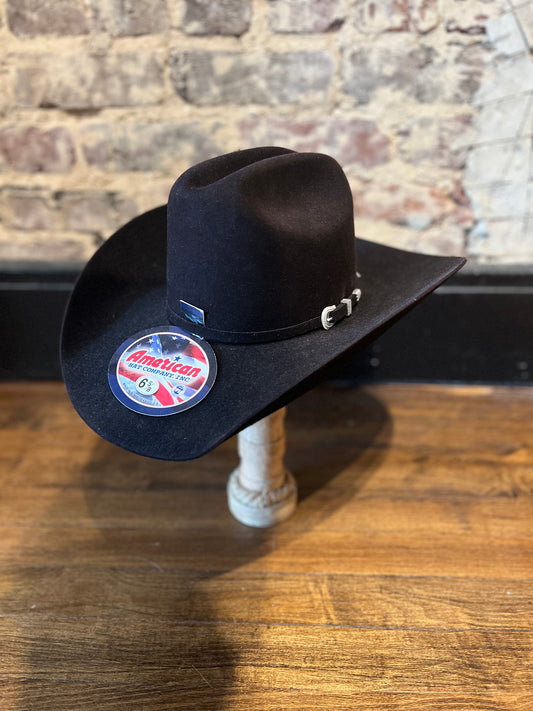 American Hat Co Black Cherry 7X