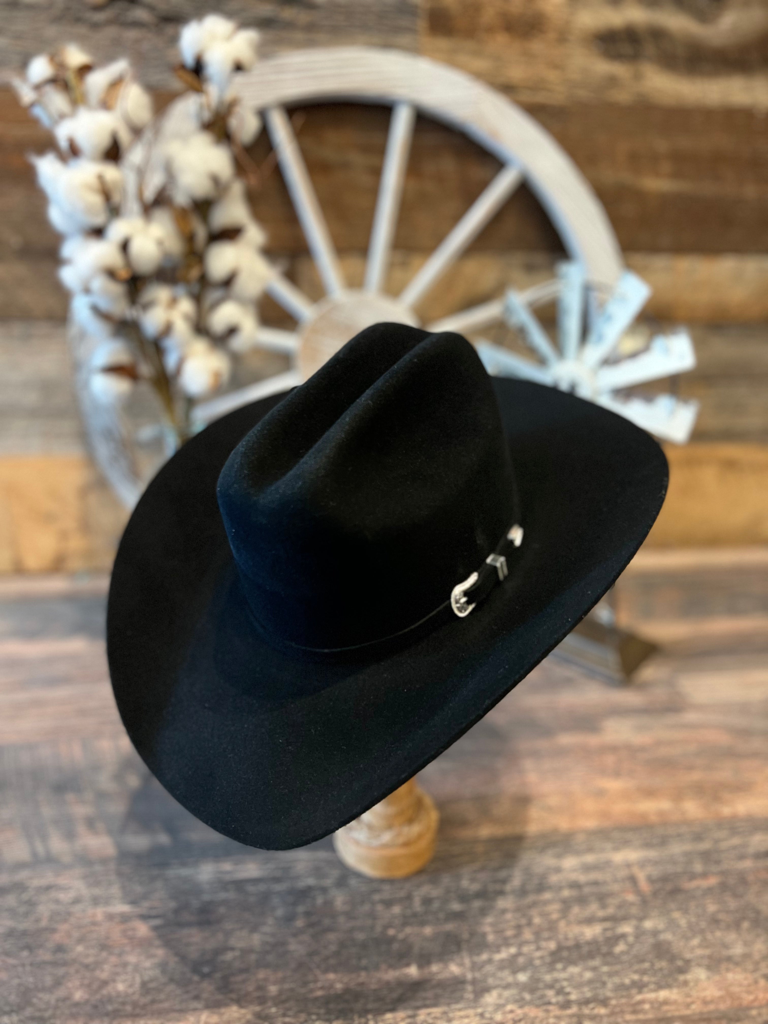 Bailey Lightning 4X Black Hat – Wiseman’s Western