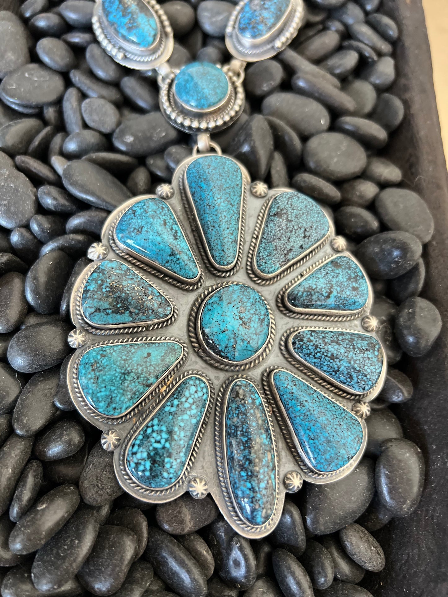 Carolina Flower Cluster necklace